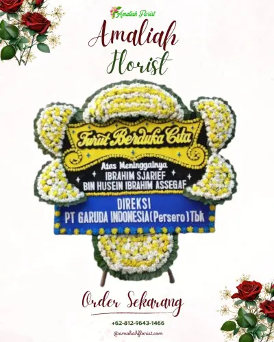 Papan Bunga Duka di Padang Jati